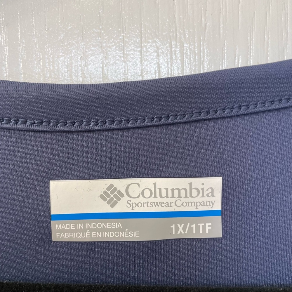 Columbia Deep Blue Sleeveless Midi Dress - Picture 2 of 8